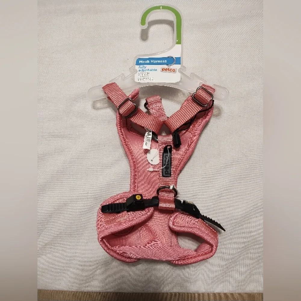 Petco Pink Adjustable Dog Harness